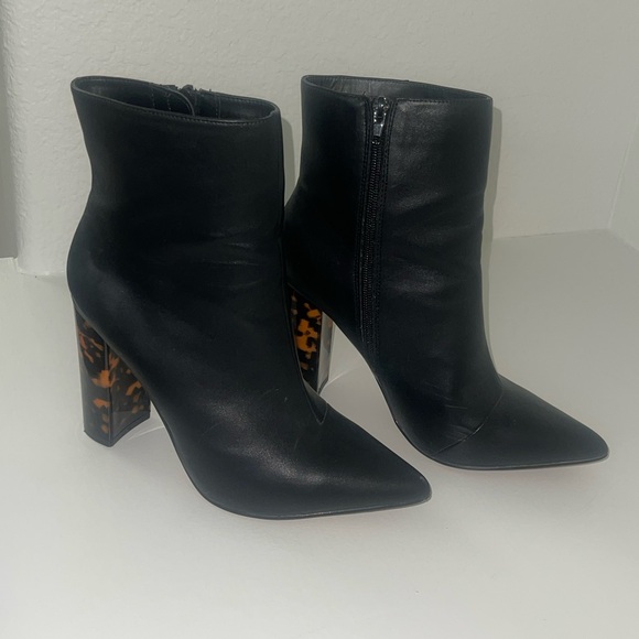 Tortoise shell detail boots Size 9 - Picture 1 of 5